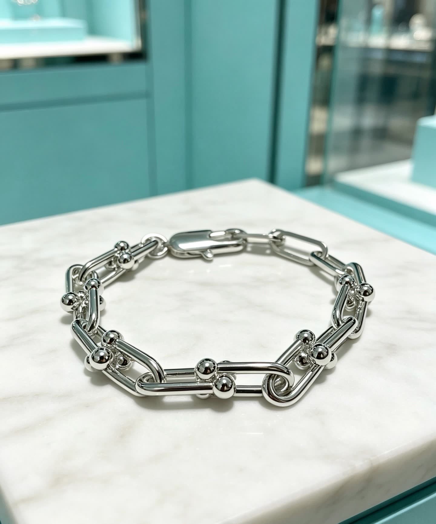 Tiffany & Co Silver Chain Bracelet